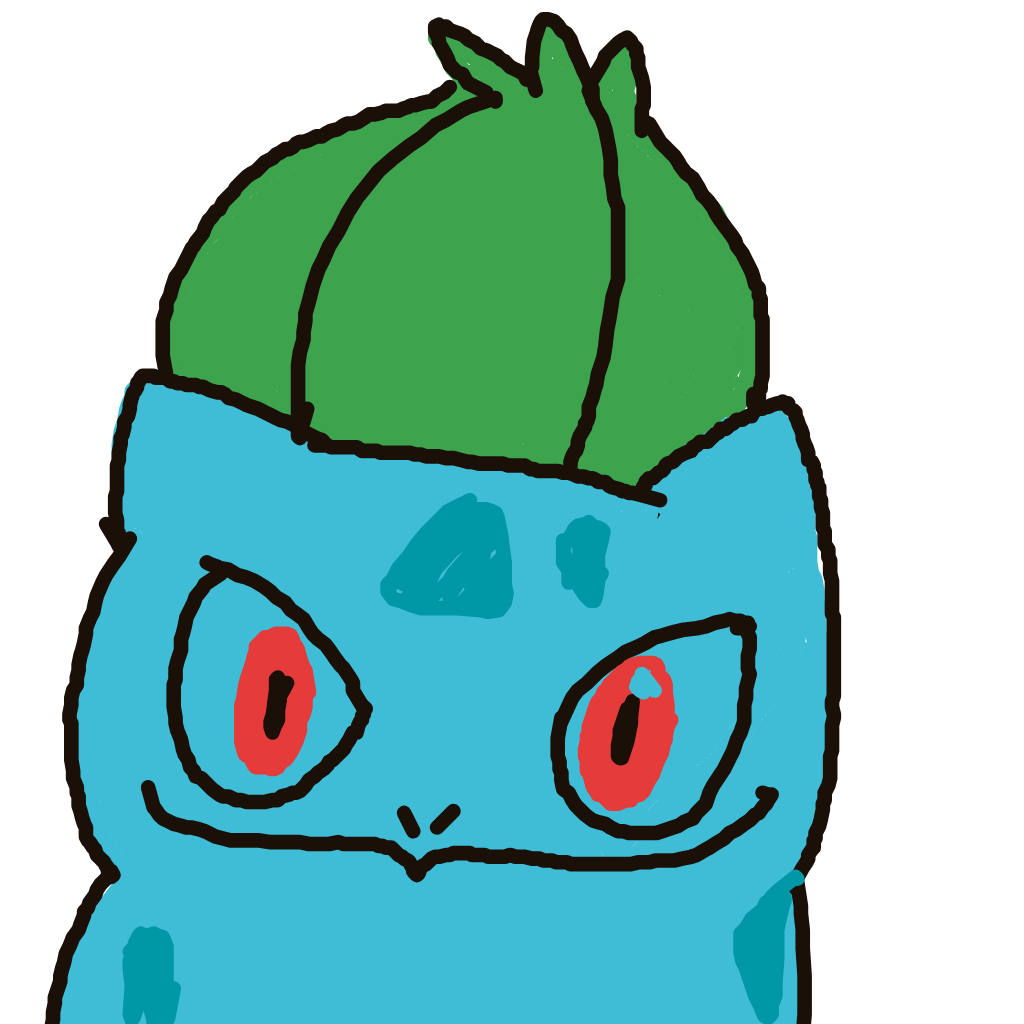 Bulbasaur drawing
