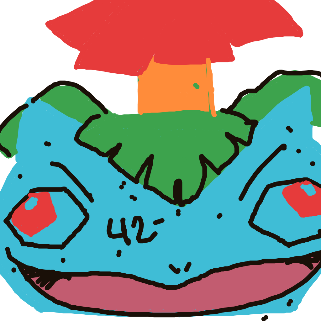 HyperVaporeon223's drawing of Venusaur — Pokémon sketch on Sketchdex