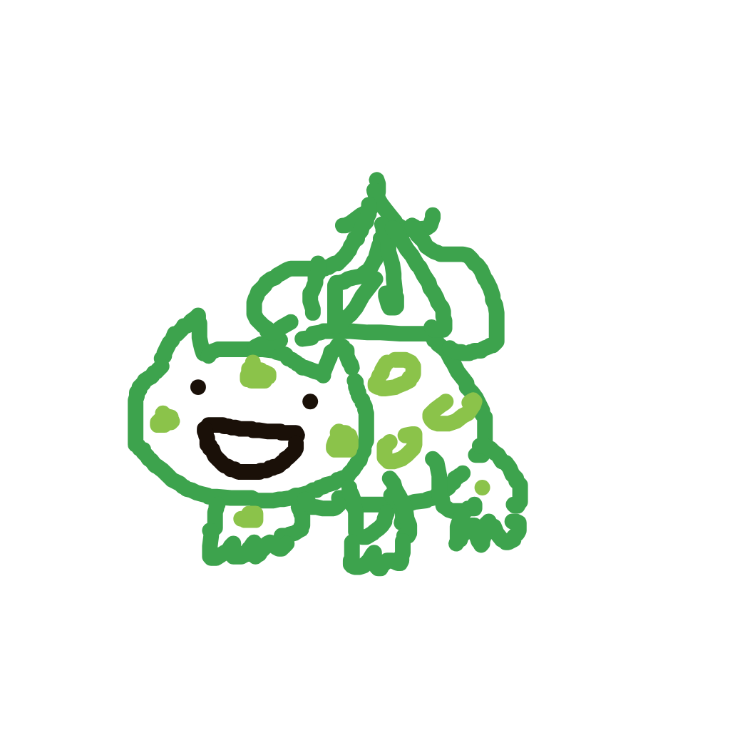 NinjaHypno51's drawing of Bulbasaur — Pokémon sketch on Sketchdex
