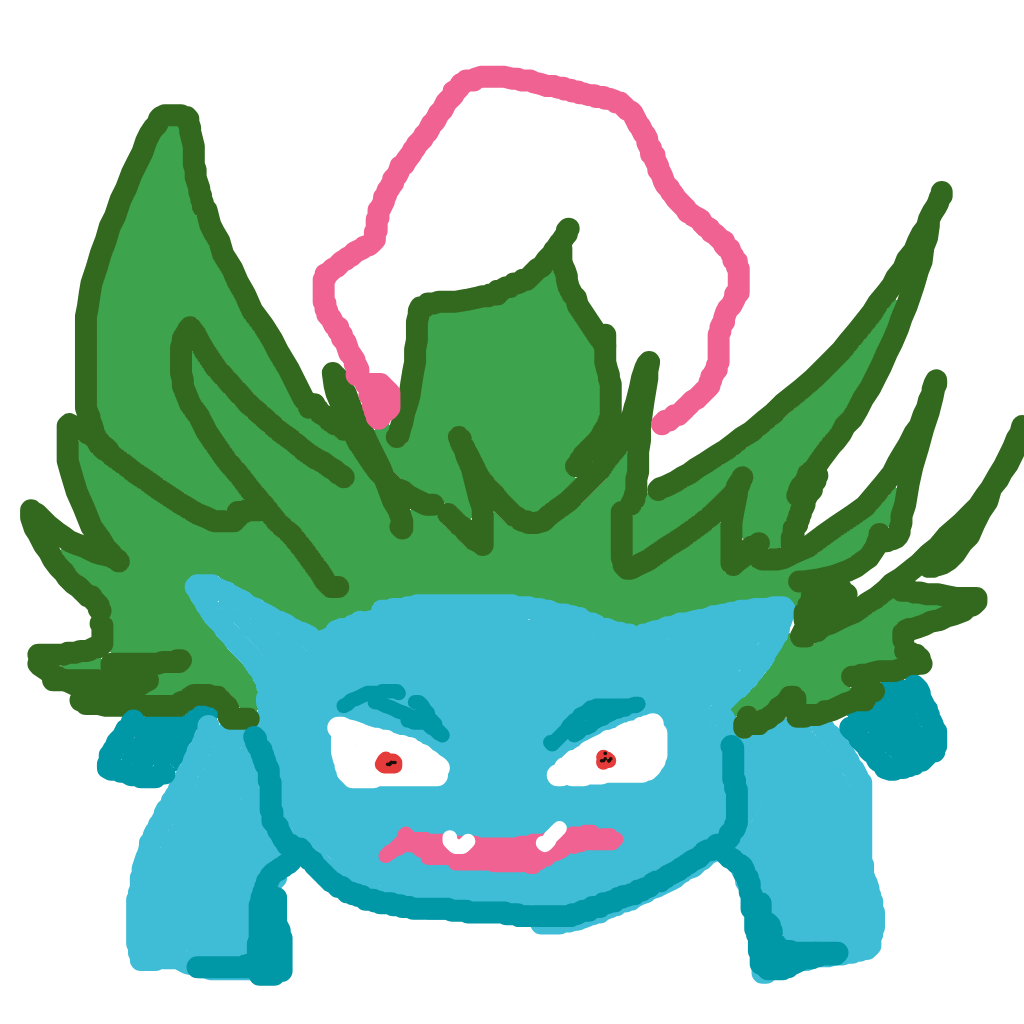 GigaSnorlax888's drawing of Venusaur — Pokémon sketch on Sketchdex