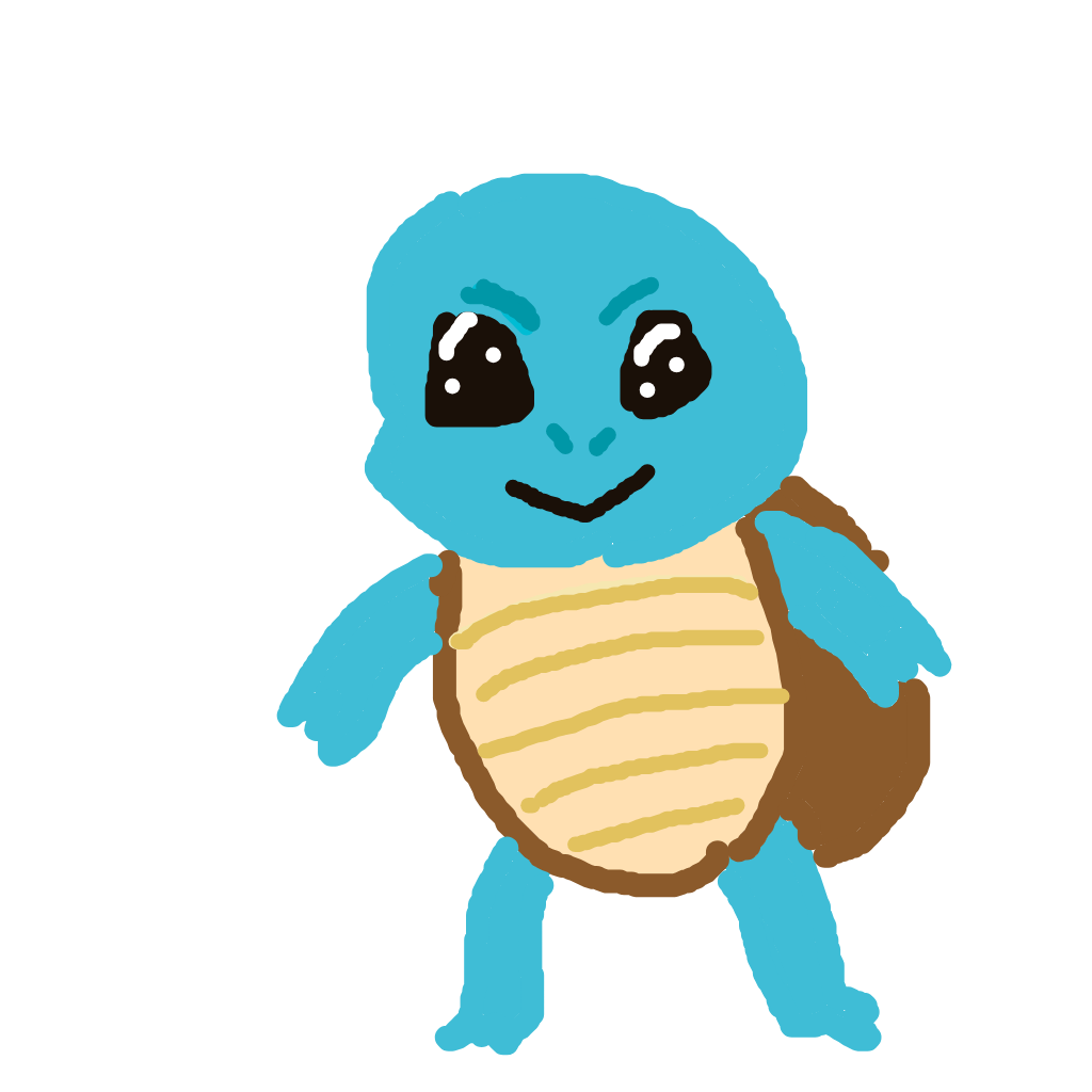 GigaSnorlax888's drawing of Squirtle — Pokémon sketch on Sketchdex