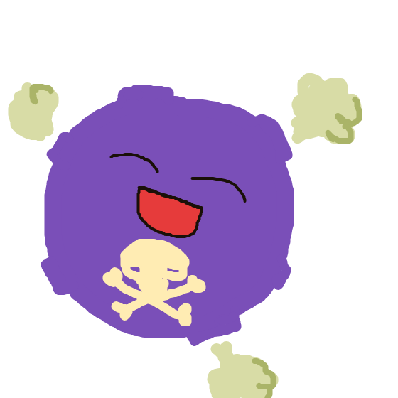 Koffing drawing