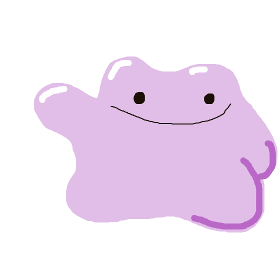 HyperExeggutor409's drawing of Ditto — Pokémon sketch on Sketchdex