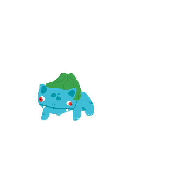 HyperExeggutor409's drawing of Bulbasaur — Pokémon sketch on Sketchdex