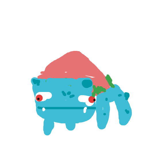 HyperExeggutor409's drawing of Ivysaur — Pokémon sketch on Sketchdex