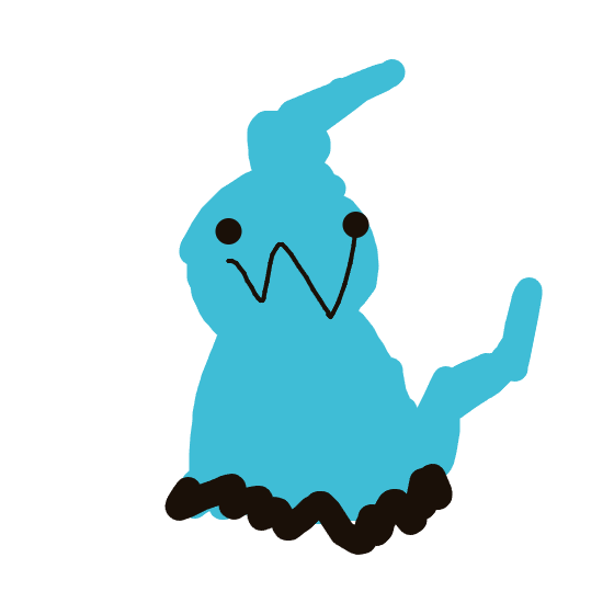 HyperExeggutor409's drawing of Wynaut — Pokémon sketch on Sketchdex