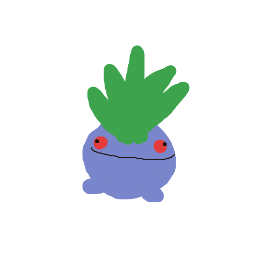 Oddish drawing