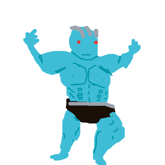 Machoke drawing