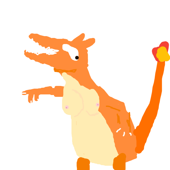 HyperExeggutor409's drawing of Charizard — Pokémon sketch on Sketchdex