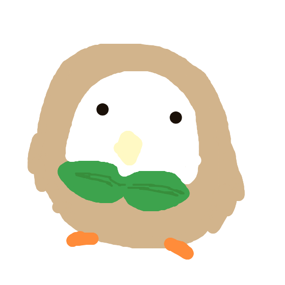 HyperExeggutor409's drawing of Rowlet — Pokémon sketch on Sketchdex