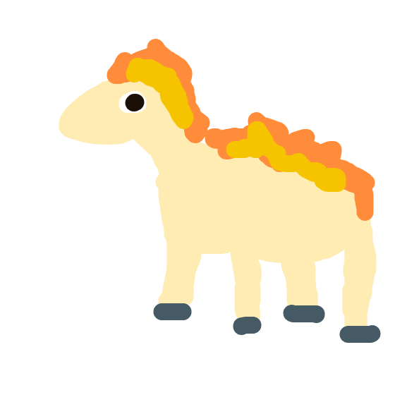 HyperExeggutor409's drawing of Ponyta — Pokémon fan art on Sketchdex