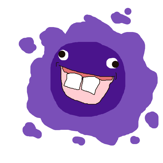 Gastly drawing
