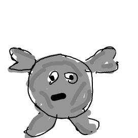 Ampharos's drawing of Graveler — best Pokémon fan art on Sketchdex