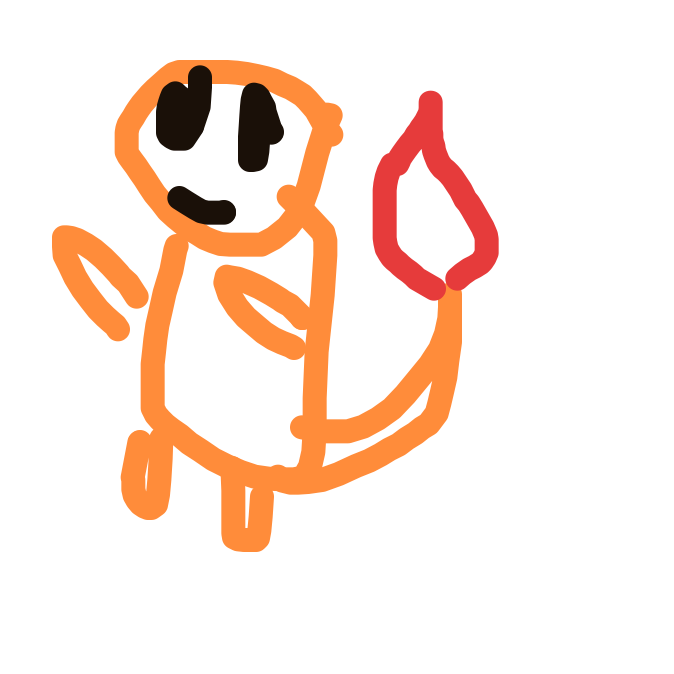 FrozenSnorlax761's drawing of Charmander — Pokémon sketch on Sketchdex