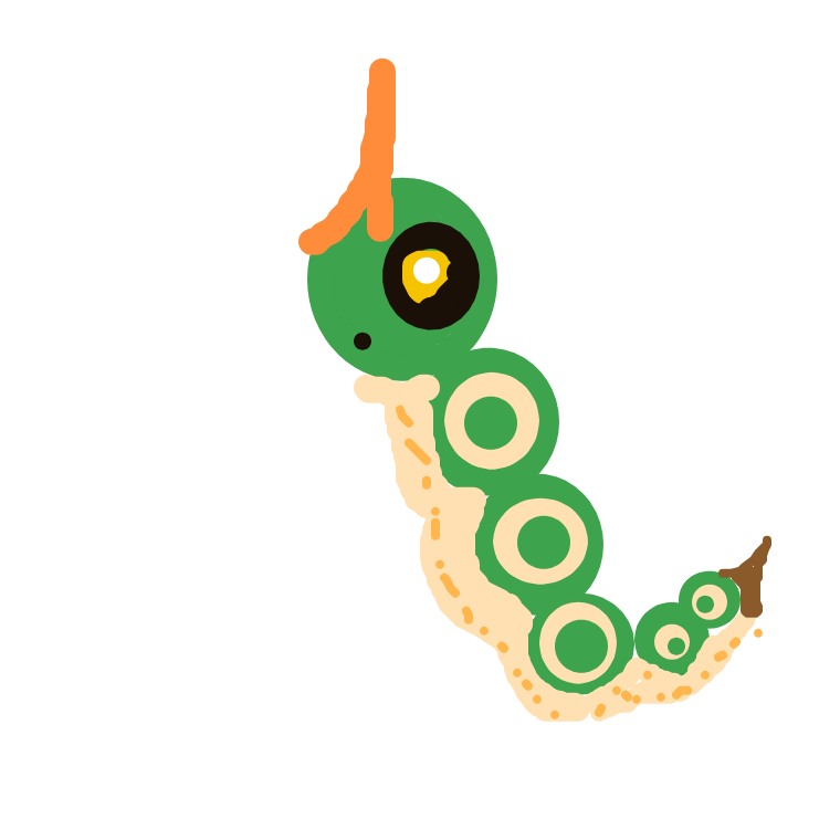 Caterpie drawing