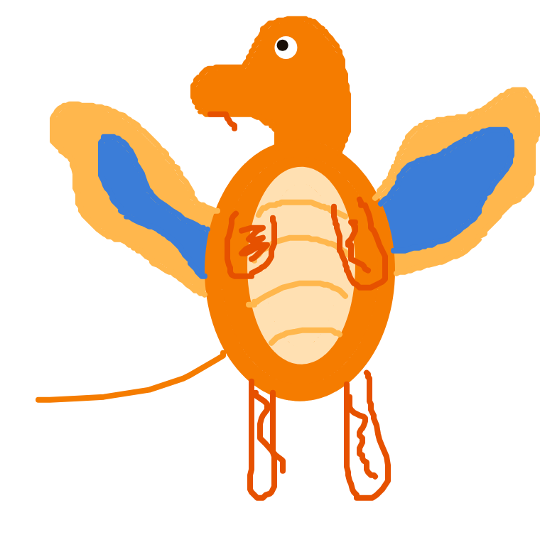 Dragonite drawing