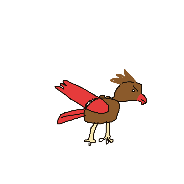 WildElectabuzz239's drawing of Spearow — Pokémon sketch on Sketchdex