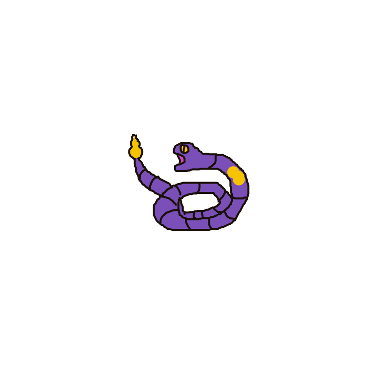 Ekans drawing
