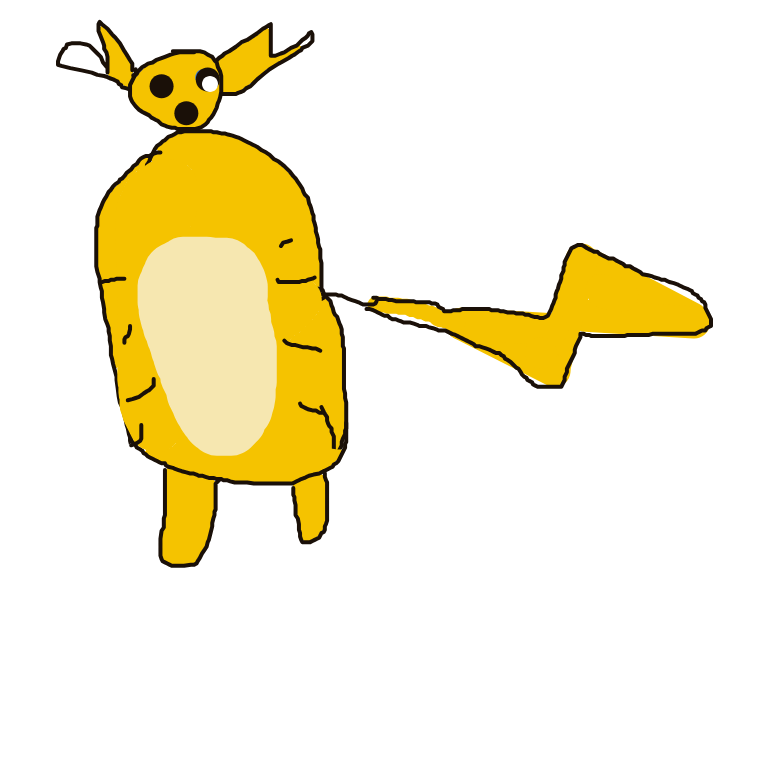 WildElectabuzz239's drawing of Raichu — Pokémon sketch on Sketchdex