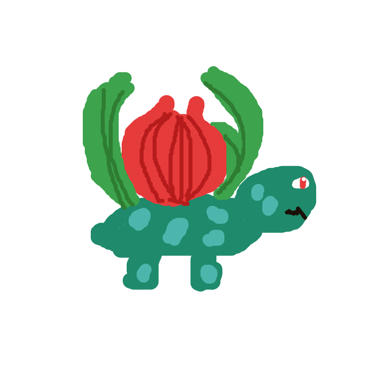 Ivysaur drawing