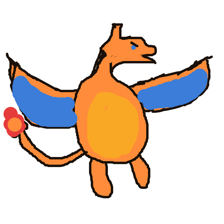 Charizard drawing