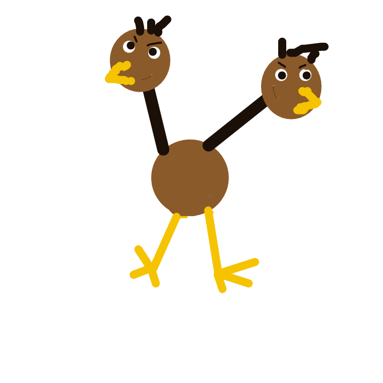 Doduo drawing
