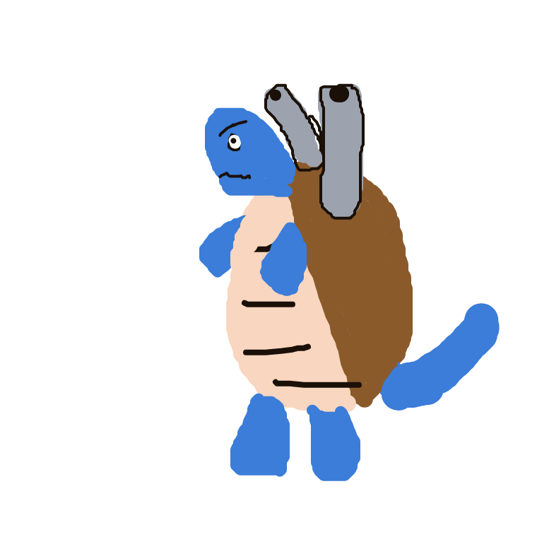 WildElectabuzz239's drawing of Blastoise — Pokémon sketch on Sketchdex
