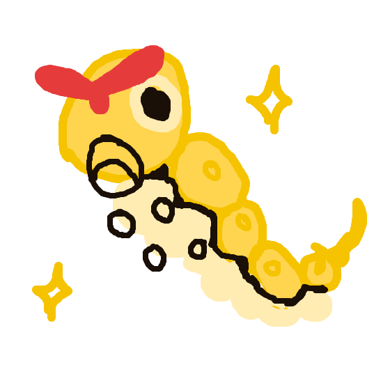 ChillGuyHarry's drawing of Caterpie — Pokémon sketch on Sketchdex