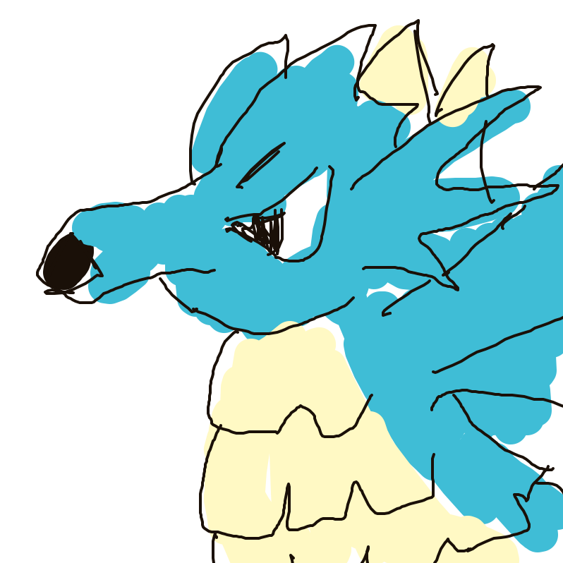 PlasmaHaunter286's drawing of Seadra — Pokémon sketch on Sketchdex