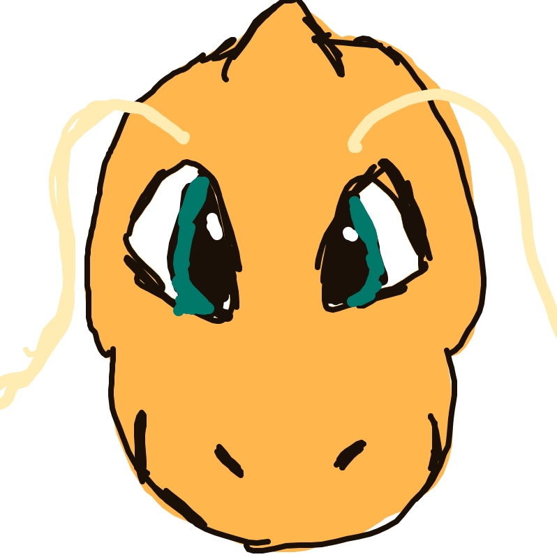 PlasmaHaunter286's drawing of Dragonite — Pokémon sketch on Sketchdex