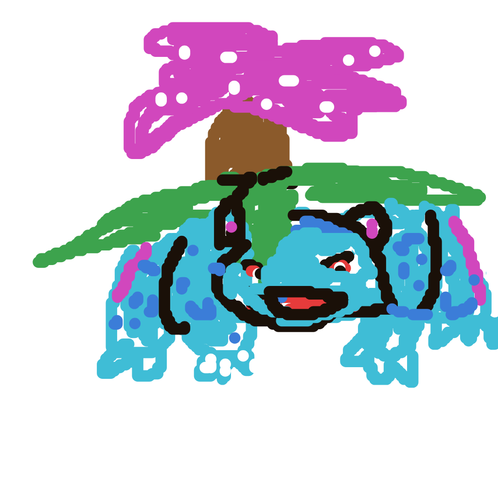 AncientPinsir391's drawing of Venusaur — Pokémon sketch on Sketchdex