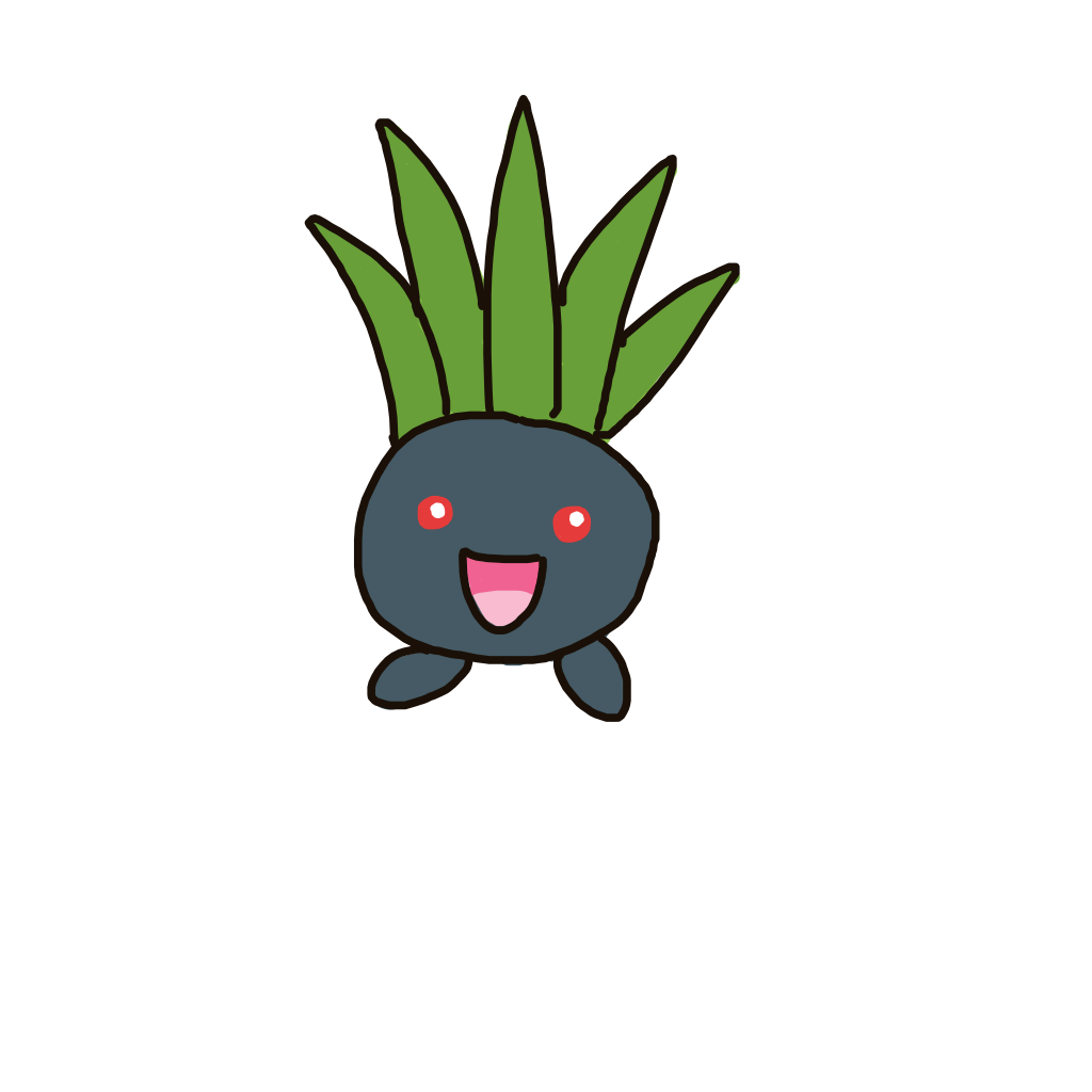 crunchy_'s drawing of Oddish — Pokémon sketch on Sketchdex