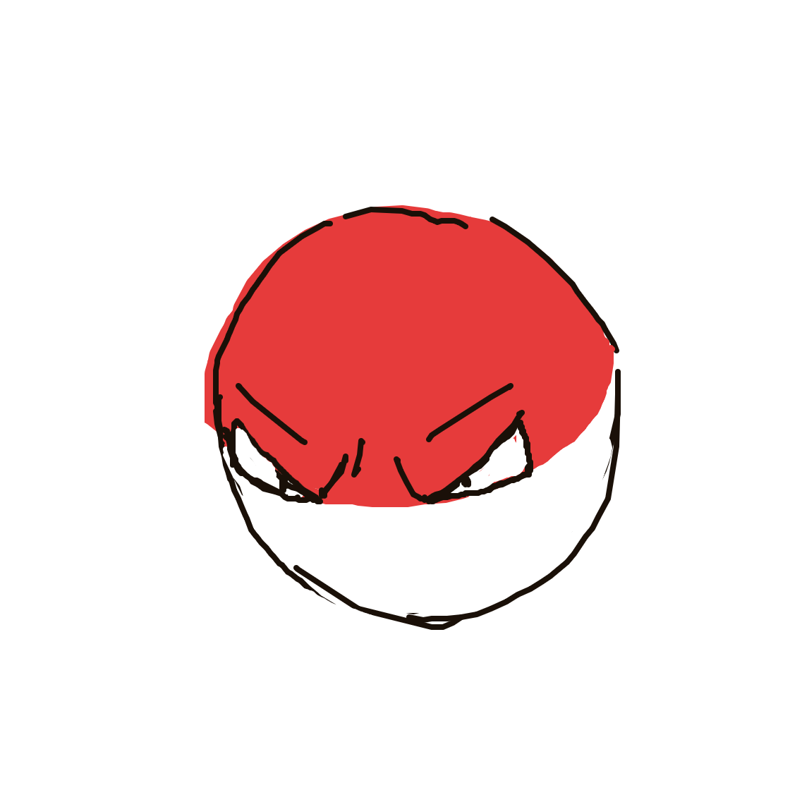 Voltorb drawing