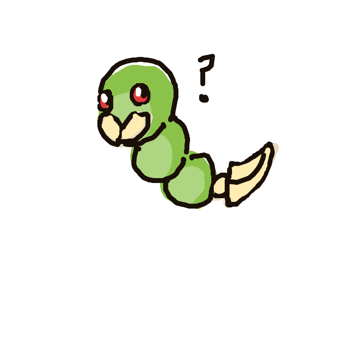 Caterpie drawing