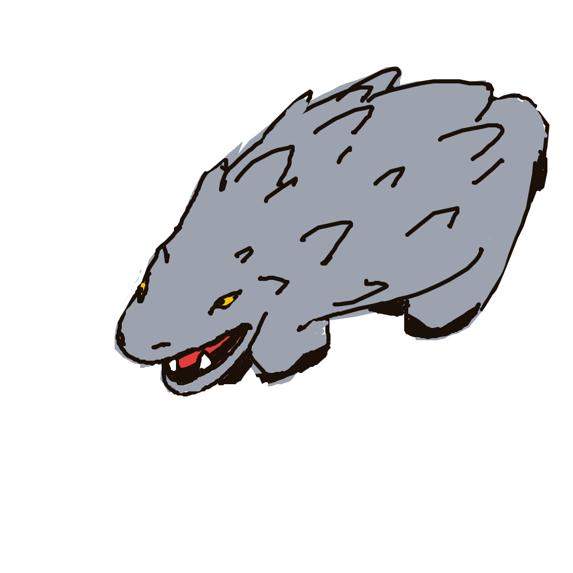Rhyhorn drawing