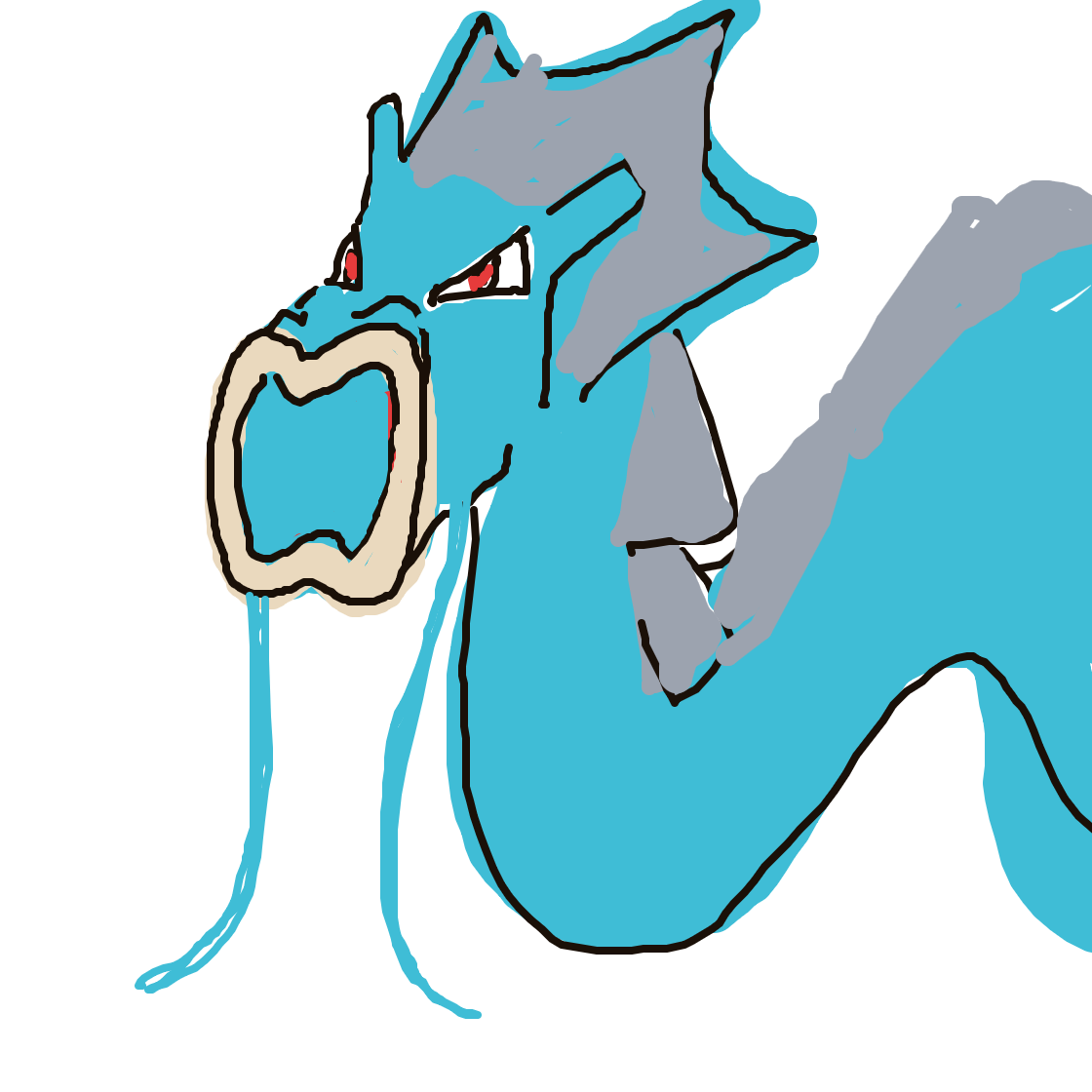 Gyarados drawing