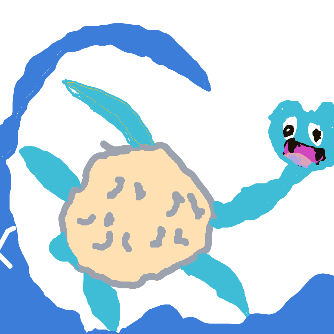 Lapras drawing