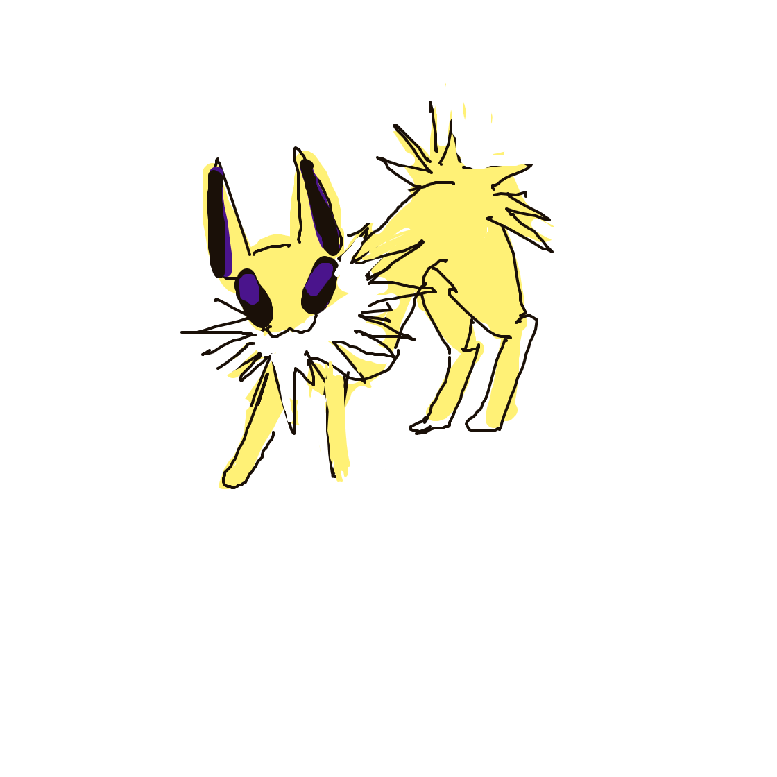 Jolteon drawing