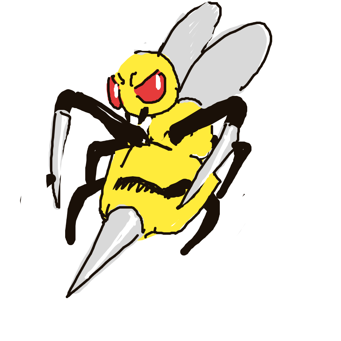 Beedrill drawing