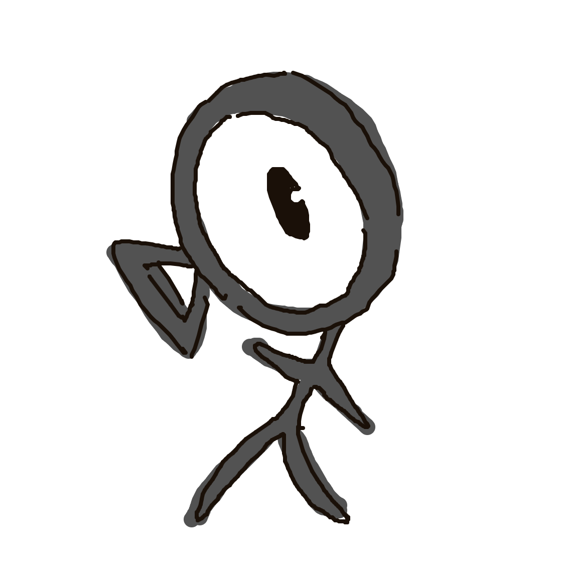 Onthecobb's drawing of Unown — Pokémon sketch on Sketchdex