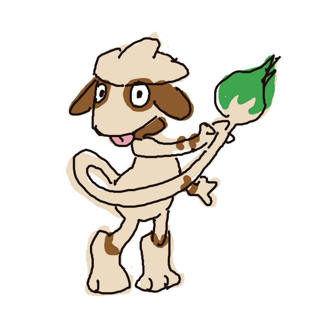 Onthecobb's drawing of Smeargle — Pokémon sketch on Sketchdex