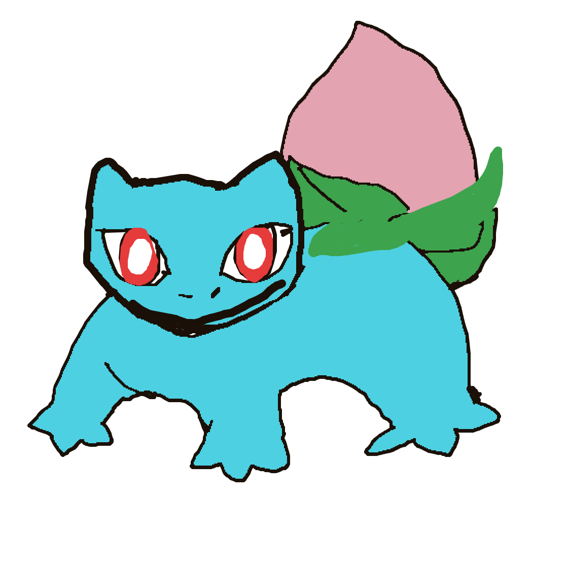 Ivysaur drawing