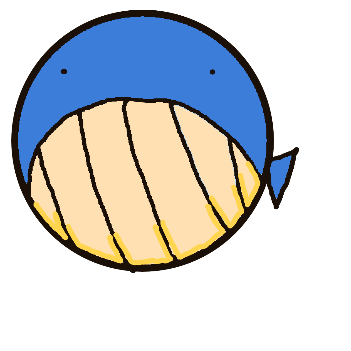 Onthecobb's drawing of Wailmer — Pokémon sketch on Sketchdex