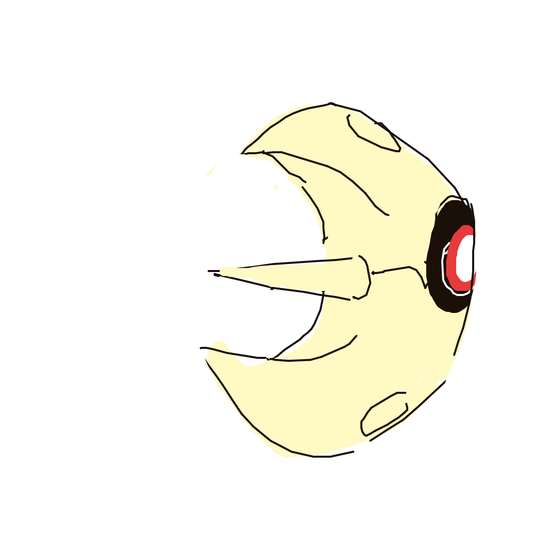 Onthecobb's drawing of Lunatone — Pokémon sketch on Sketchdex