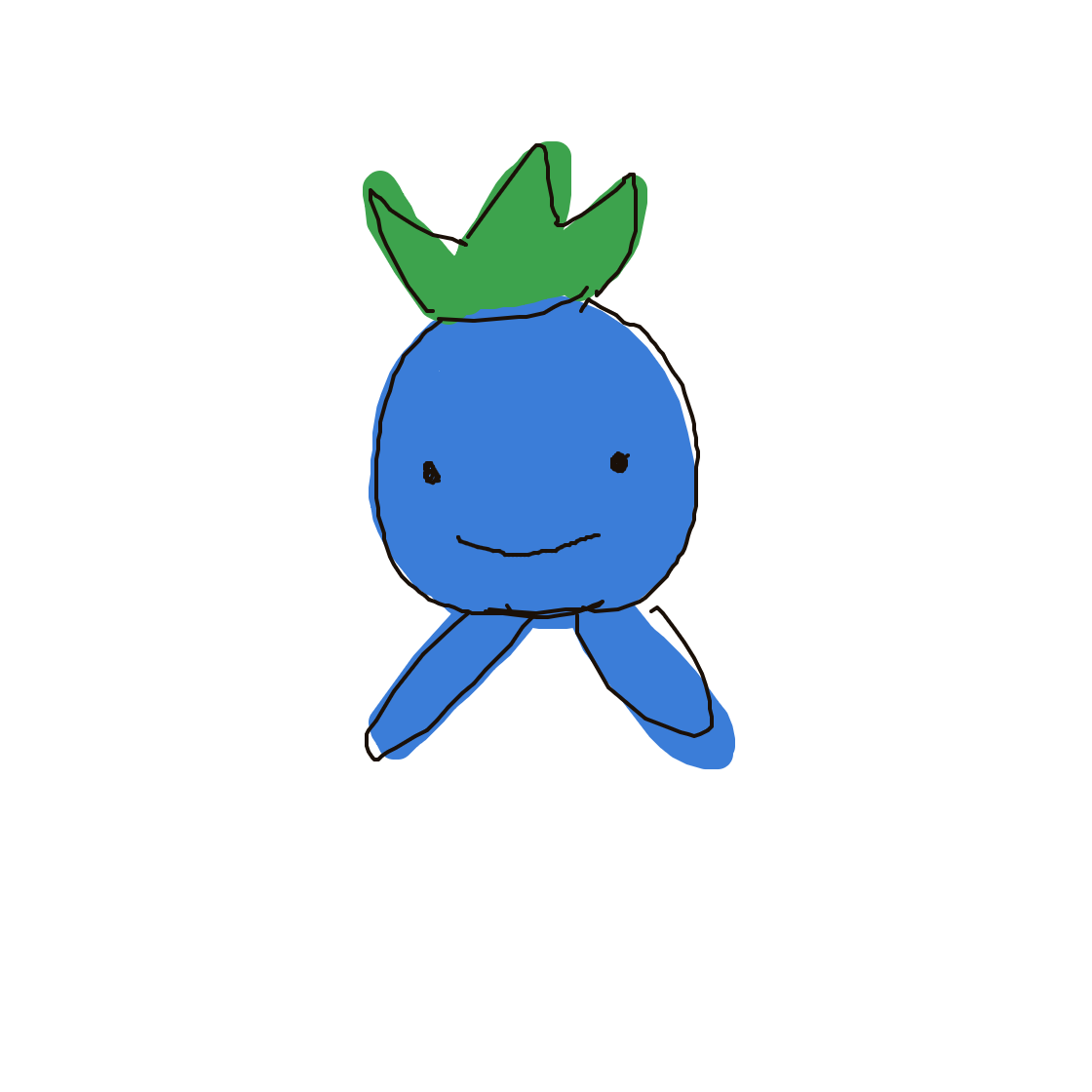 Oddish drawing