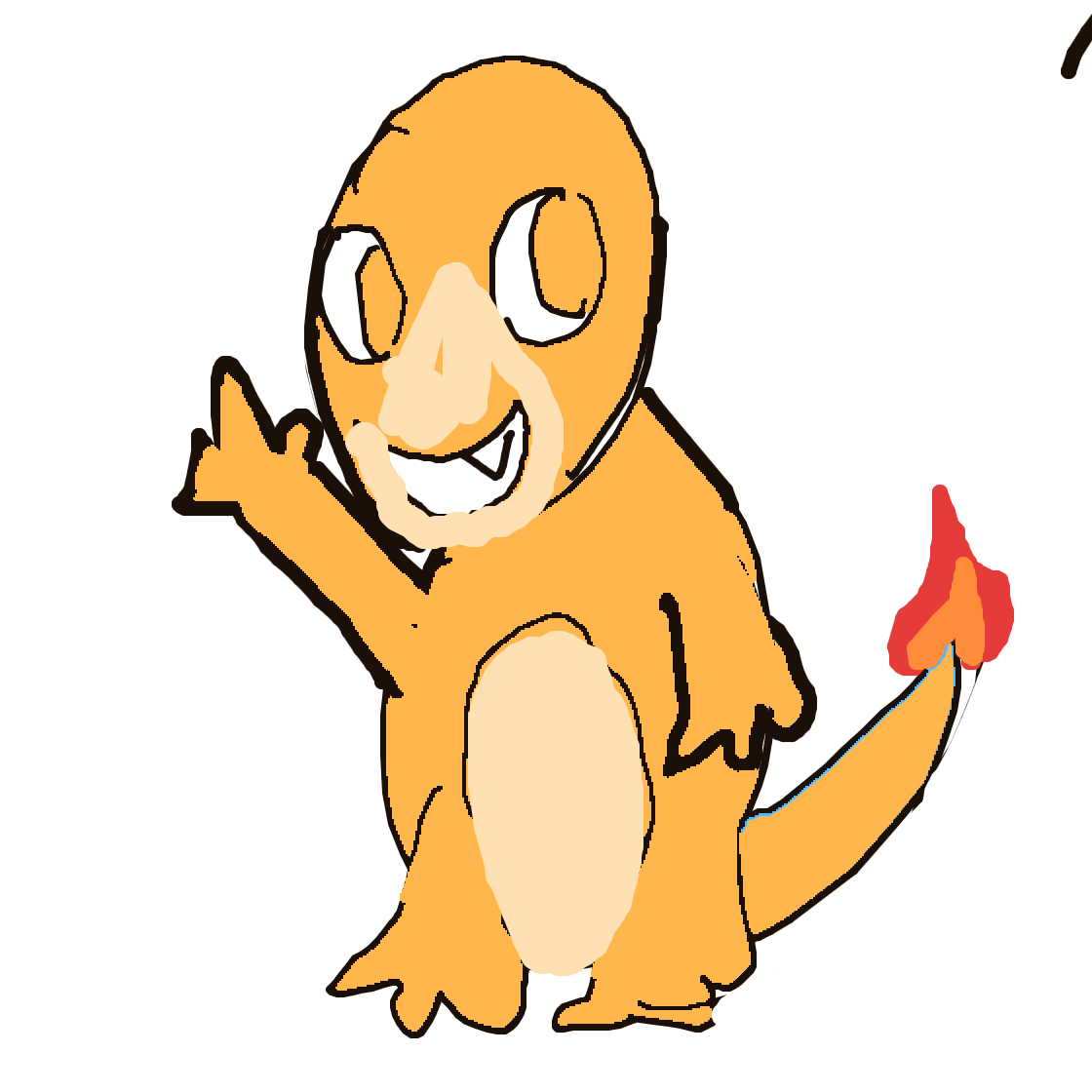 Charmander drawing