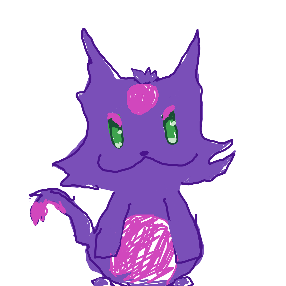 Onthecobb's drawing of Purrloin — Pokémon sketch on Sketchdex