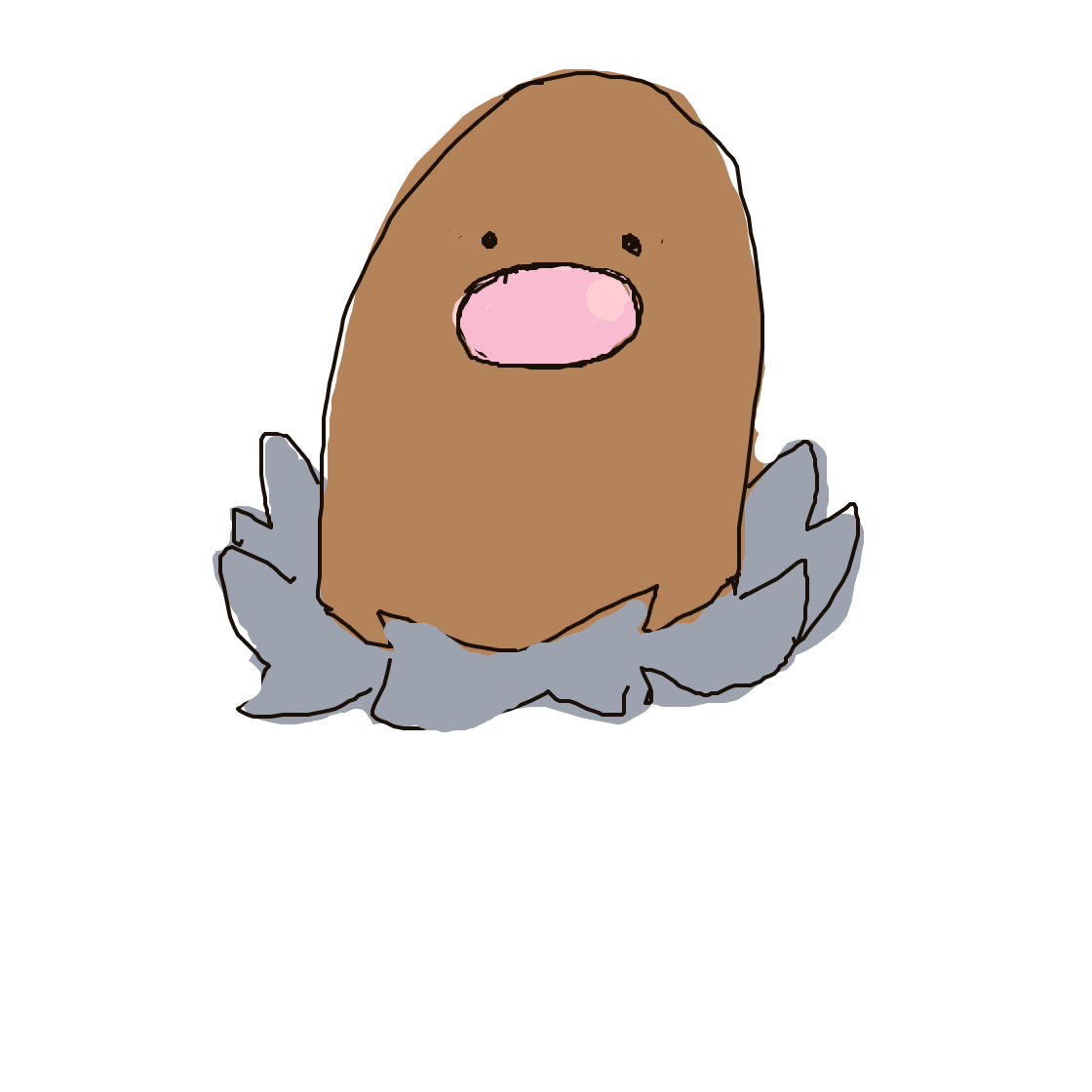 Diglett drawing