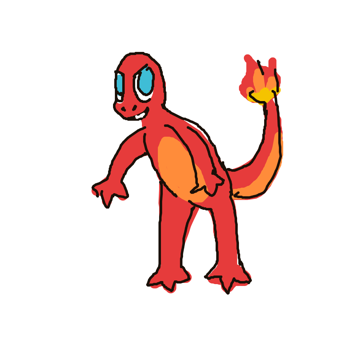 Charmeleon drawing