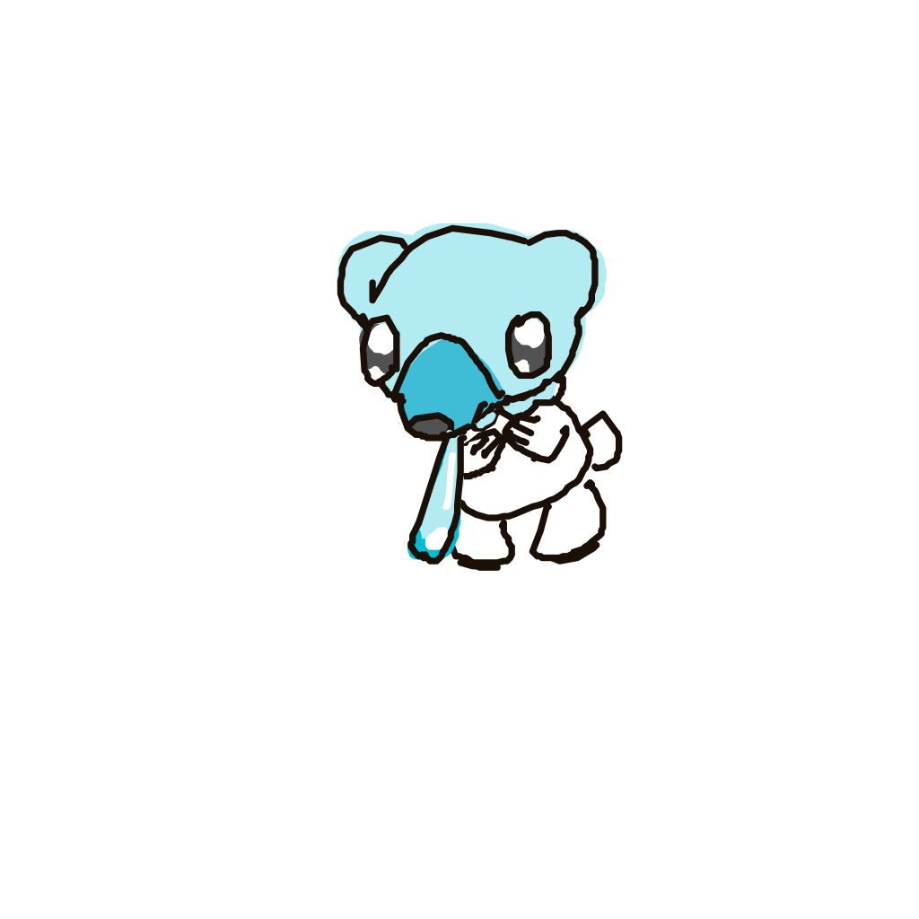 Onthecobb's drawing of Cubchoo — Pokémon sketch on Sketchdex